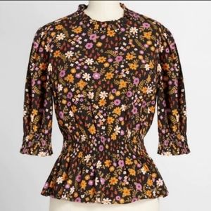 Modcloth x Princess Highway peplum top